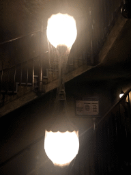 Lamps in the queue room of the Symbolica attraction at the Fantasierijk kingdom, during the Winter Efteling