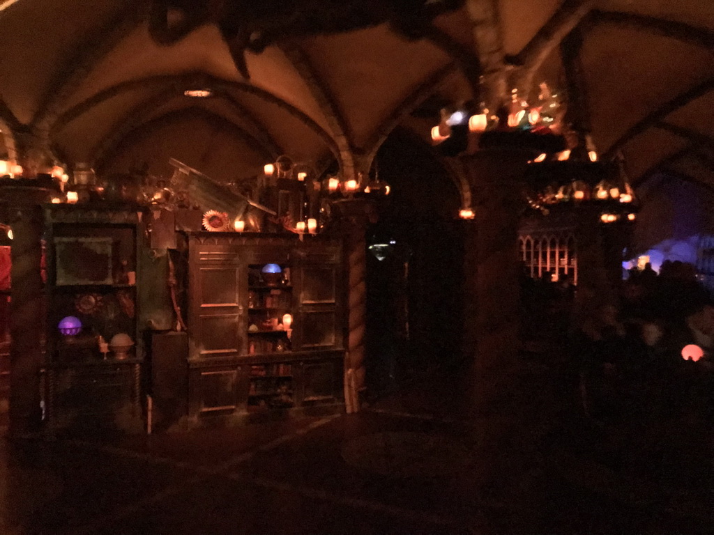 The Hidden Fantasy Depot in the Symbolica attraction at the Fantasierijk kingdom, during the Winter Efteling