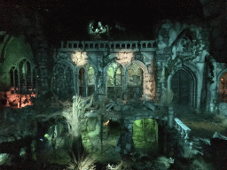 Interior of the Spookslot attraction at the Anderrijk kingdom, during the Winter Efteling