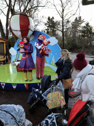 The Jokie and Jet attraction at the Carnaval Festival Square at the Reizenrijk kingdom, during the Winter Efteling