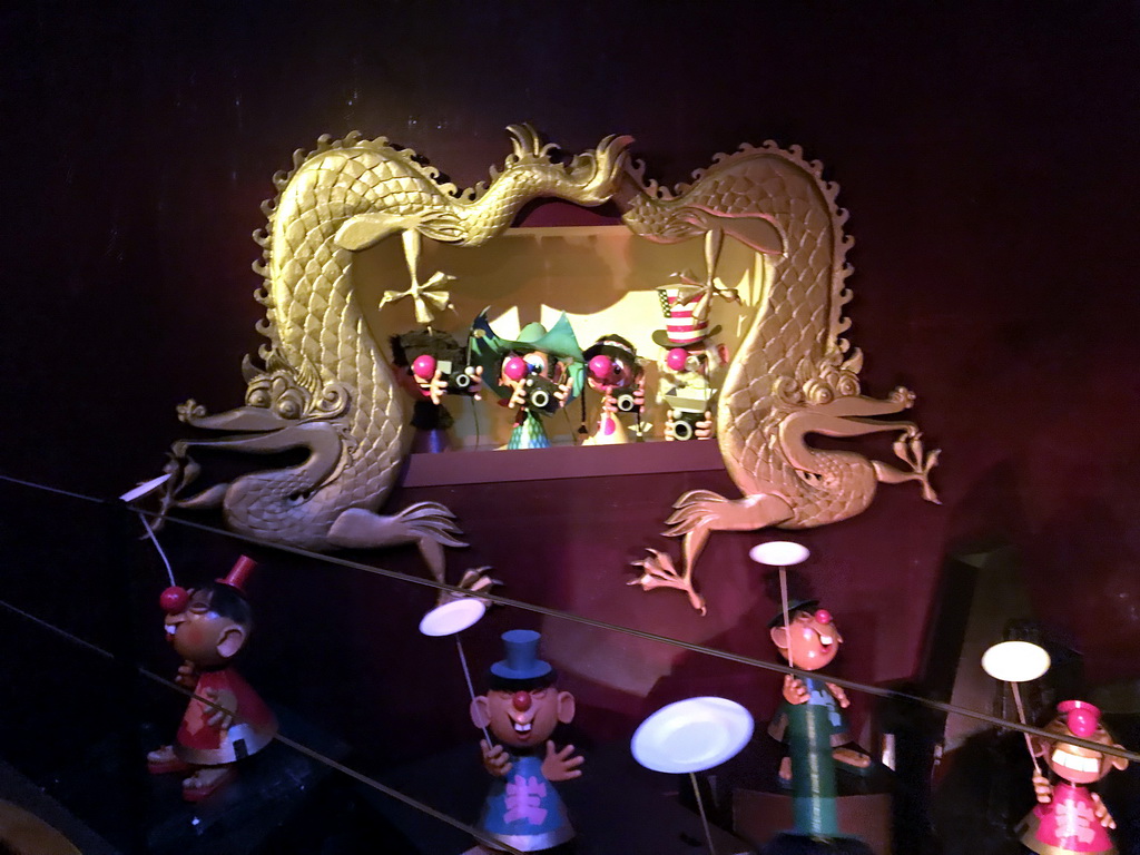Chinese scene at the Carnaval Festival attraction at the Reizenrijk kingdom, during the Winter Efteling