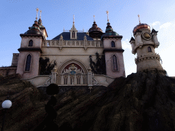 Front of the Symbolica attraction at the Fantasierijk kingdom, during the Winter Efteling