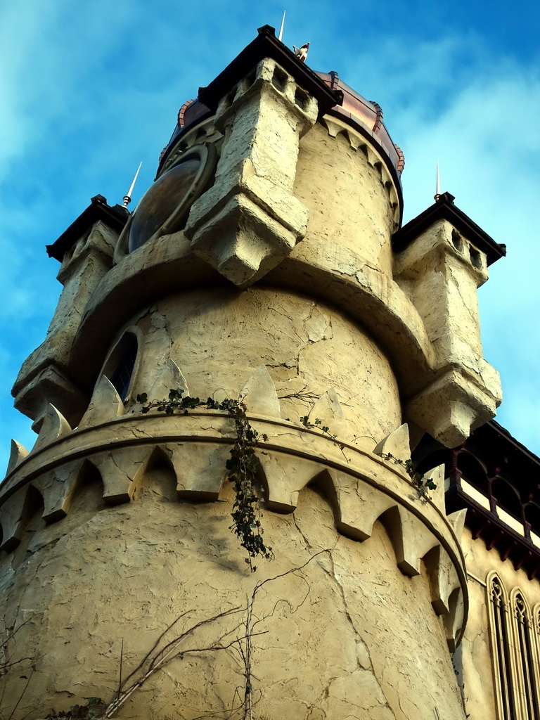 Tower of the Symbolica attraction at the Fantasierijk kingdom, during the Winter Efteling