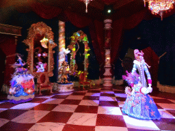 Interior of the Royal Hall in the Symbolica attraction at the Fantasierijk kingdom, during the Winter Efteling