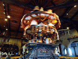 Rotating kitchen at the Polles Keuken restaurant at the Fantasierijk kingdom, during the Winter Efteling