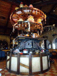Rotating kitchen at the Polles Keuken restaurant at the Fantasierijk kingdom, during the Winter Efteling
