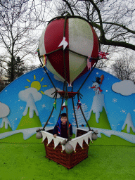 Max at the Jokie and Jet attraction at the Reizenrijk kingdom, during the Winter Efteling