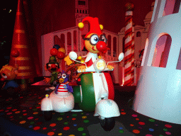 Italian scene at the Carnaval Festival attraction at the Reizenrijk kingdom, during the Winter Efteling