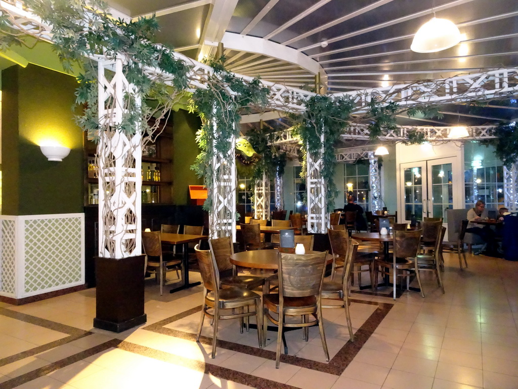 Interior of the Panorama Restaurant at the Reizenrijk kingdom, during the Winter Efteling