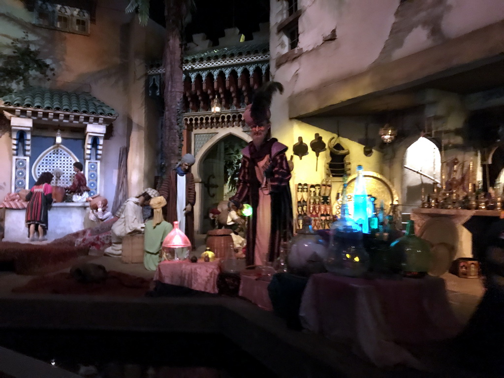 The Marketplace scene at the Fata Morgana attraction at the Anderrijk kingdom