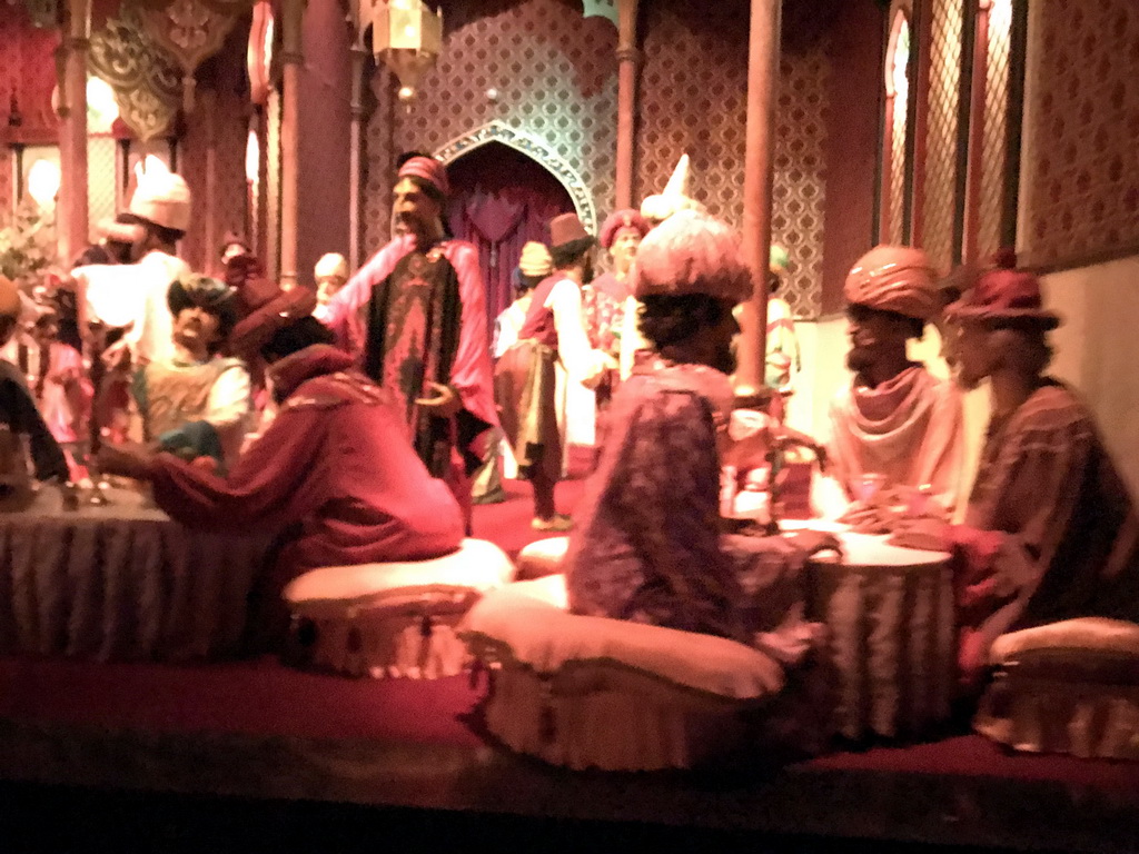 The Throne Room scene at the Fata Morgana attraction at the Anderrijk kingdom