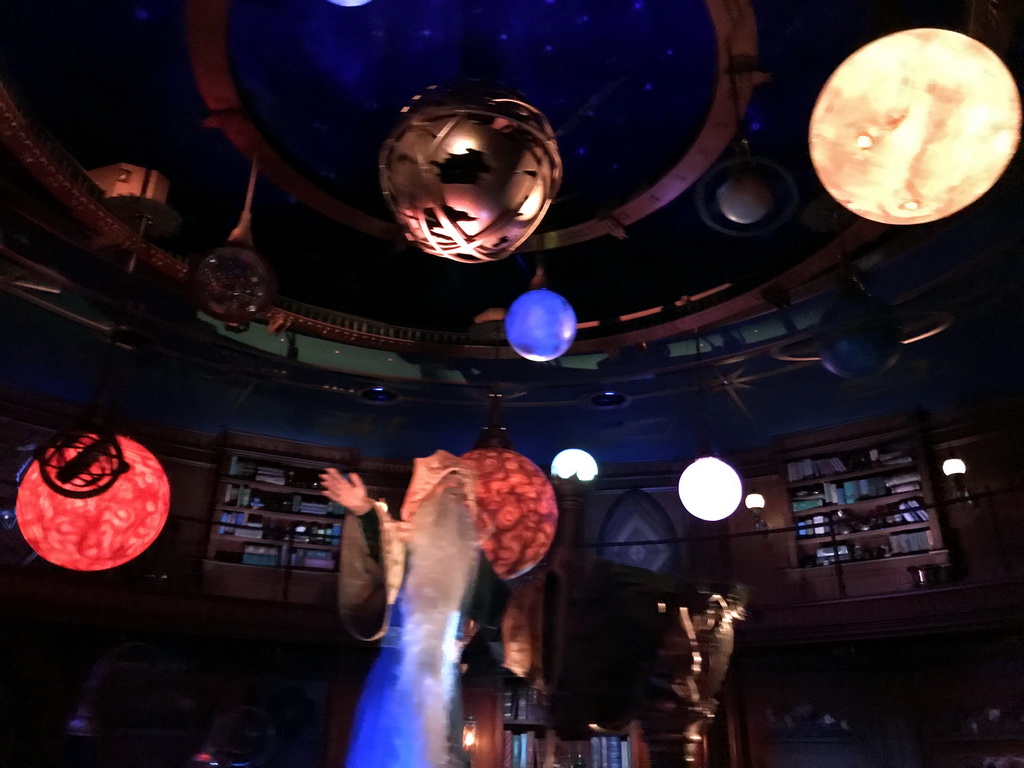 The Observatory with the wizard Almar in the Symbolica attraction at the Fantasierijk kingdom