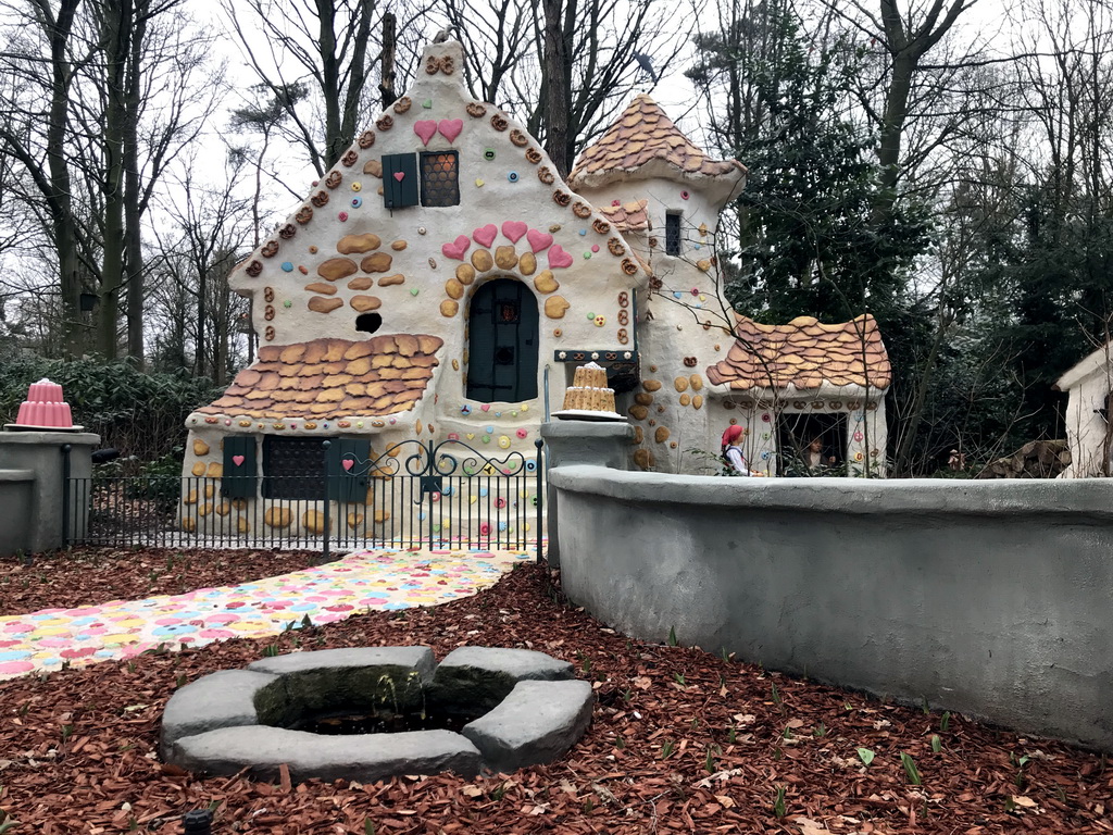 The Hansel and Gretel attraction at the Fairytale Forest at the Marerijk kingdom