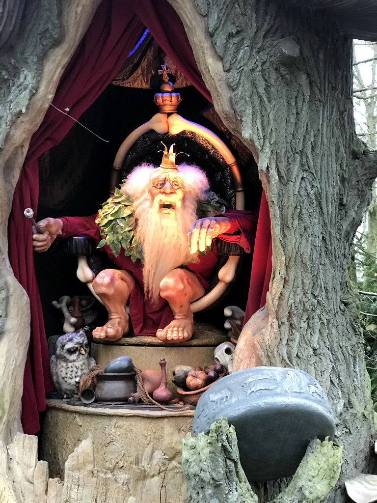 The Troll King attraction at the Fairytale Forest at the Marerijk kingdom