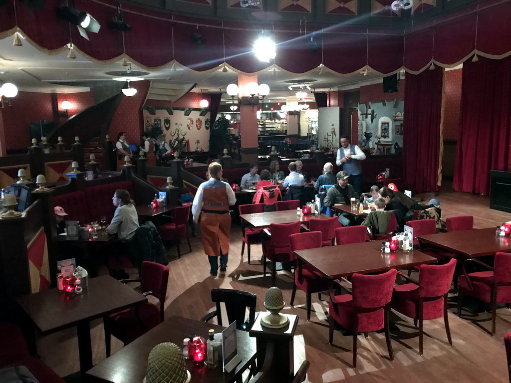 Interior of Pinokkio`s restaurant at the Fantasierijk kingdom