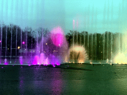 The Aquanura lake at the Fantasierijk kingdom, during the water show