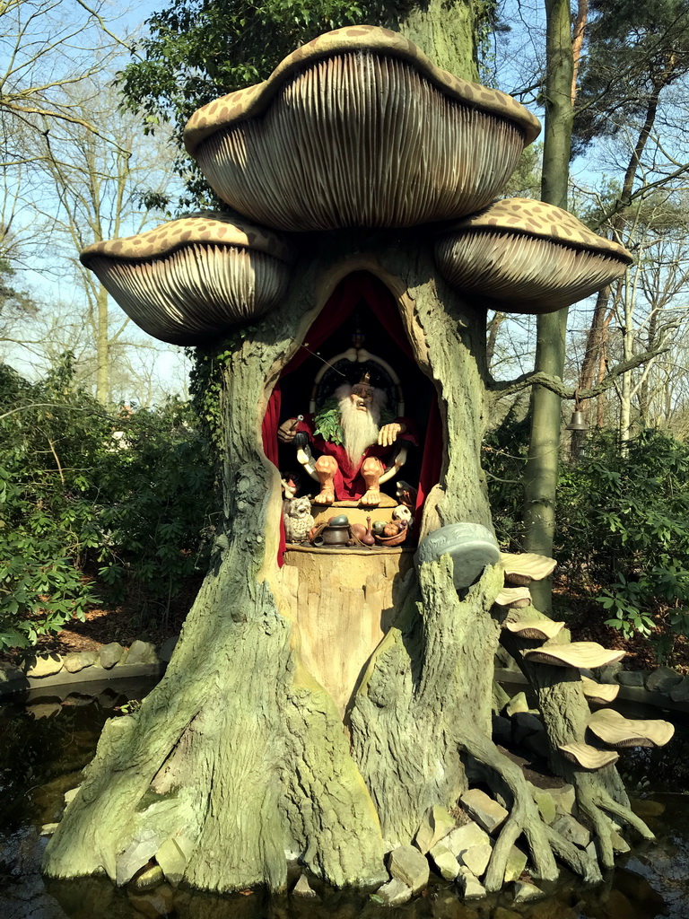 The Troll King attraction at the Fairytale Forest at the Marerijk kingdom