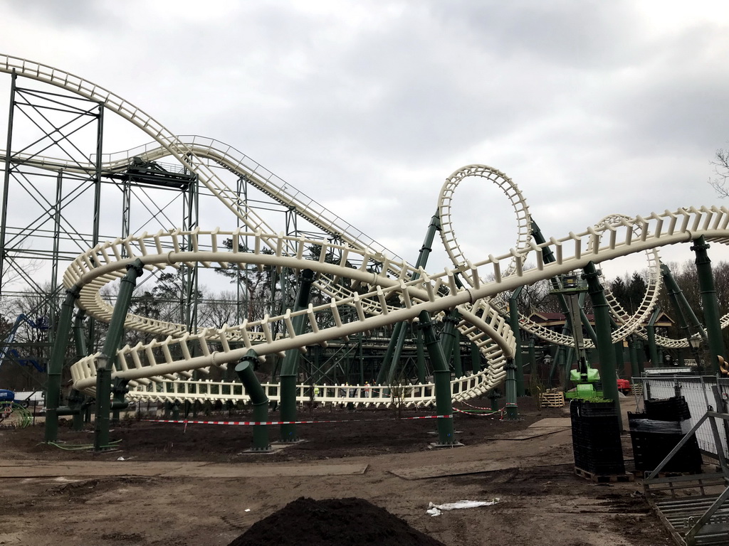 The Python attraction at the Ruigrijk kingdom, under renovation