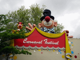 Facade of the Carnaval Festival attraction at the Reizenrijk kingdom