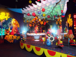 Monaco and Belgian scene at the Carnaval Festival attraction at the Reizenrijk kingdom