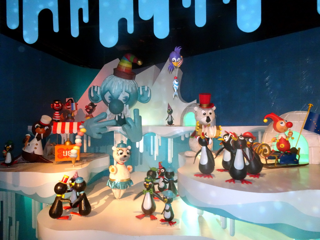 Arctic scene at the Carnaval Festival attraction at the Reizenrijk kingdom