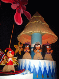 Hawaiian scene at the Carnaval Festival attraction at the Reizenrijk kingdom