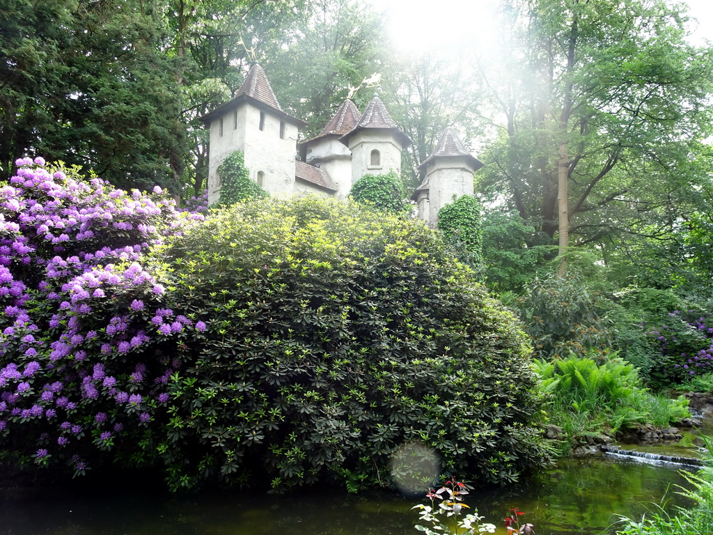 The Castle of Sleeping Beauty at the Sleeping Beauty attraction at the Fairytale Forest at the Marerijk kingdom