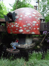 House at the Gnome Village attraction at the Fairytale Forest at the Marerijk kingdom