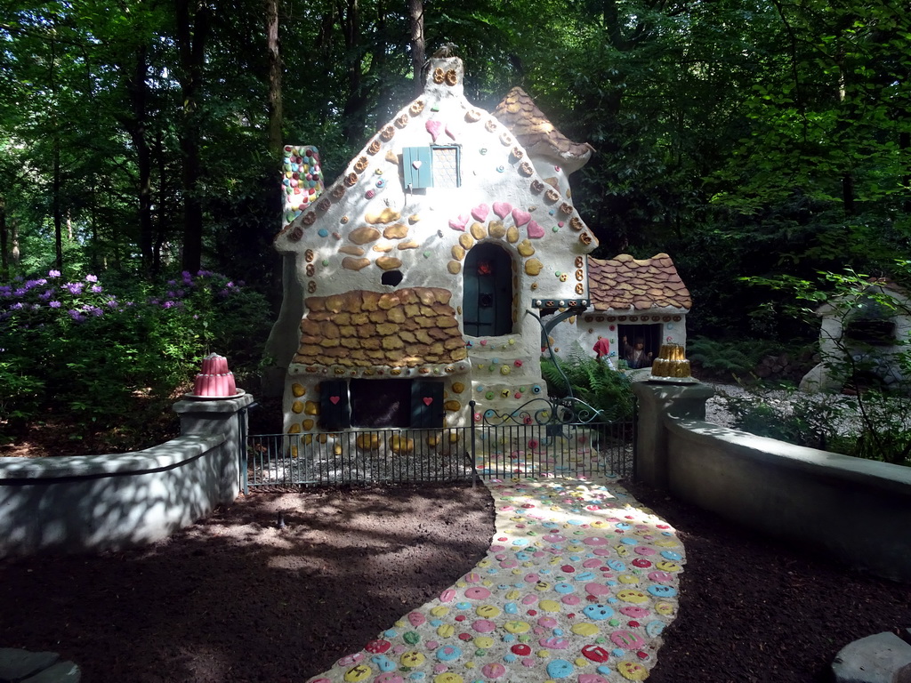 The Hansel and Gretel attraction at the Fairytale Forest at the Marerijk kingdom