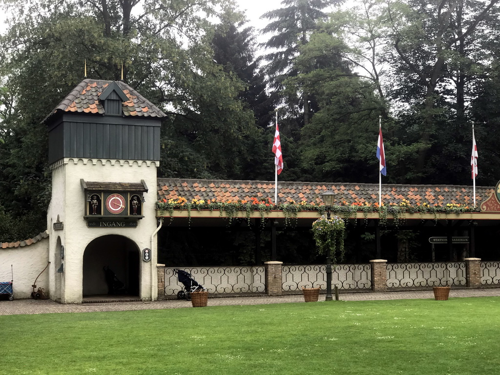 Front of Train Station Marerijk at the Marerijk kingdom