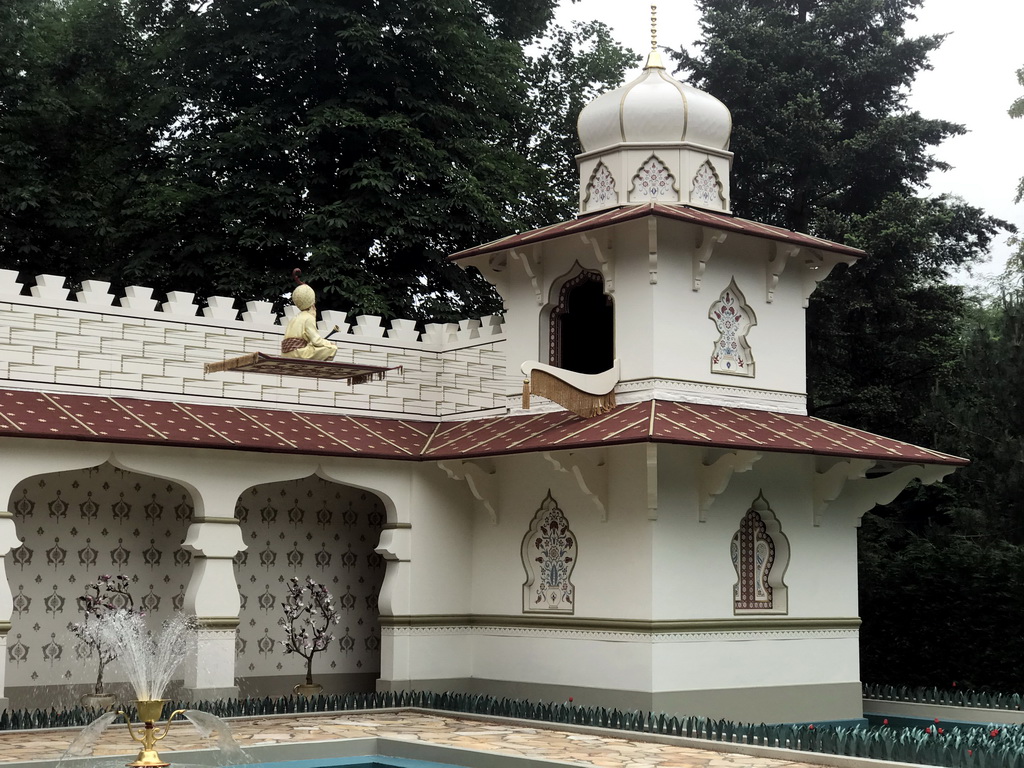 The Gardener and the Fakir attraction at the Fairytale Forest at the Marerijk kingdom