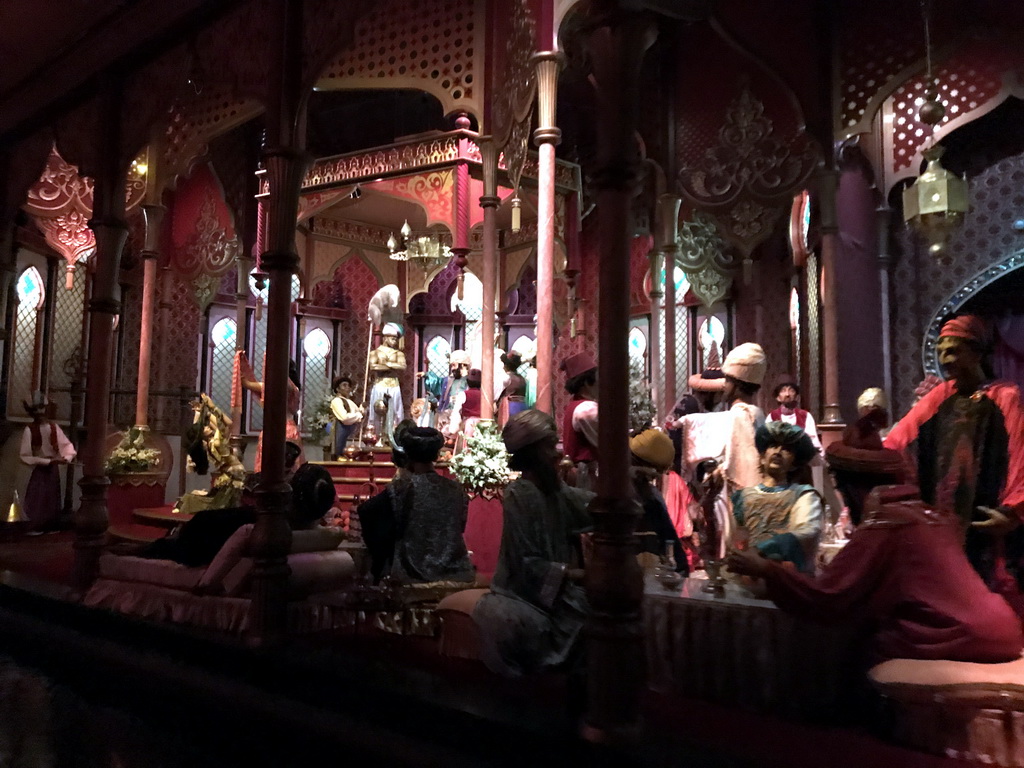 The Throne Room scene at the Fata Morgana attraction at the Anderrijk kingdom