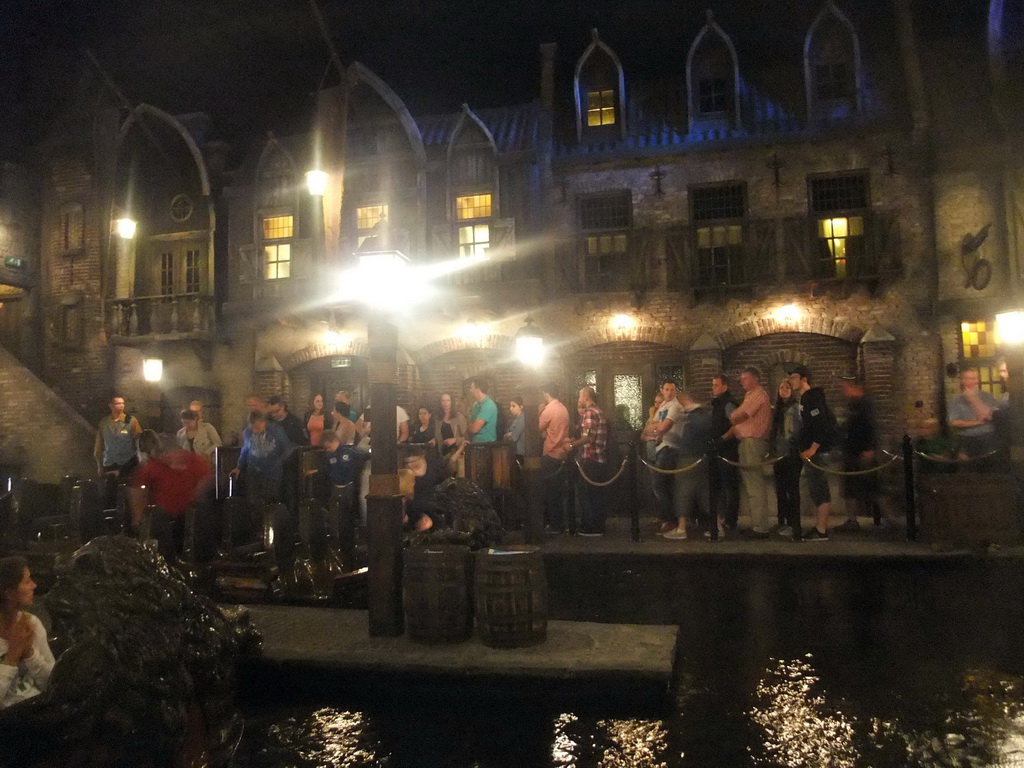 Central hall inside the Vliegende Hollander attraction at the Ruigrijk kingdom