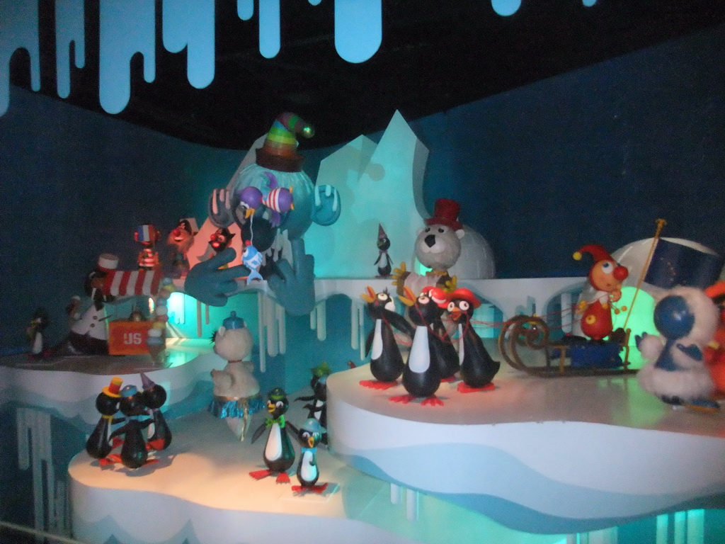 Arctic scene at the Carnaval Festival attraction at the Reizenrijk kingdom