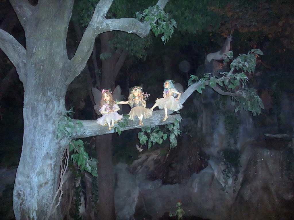 The Wondrous Forest in the Droomvlucht attraction at the Marerijk kingdom