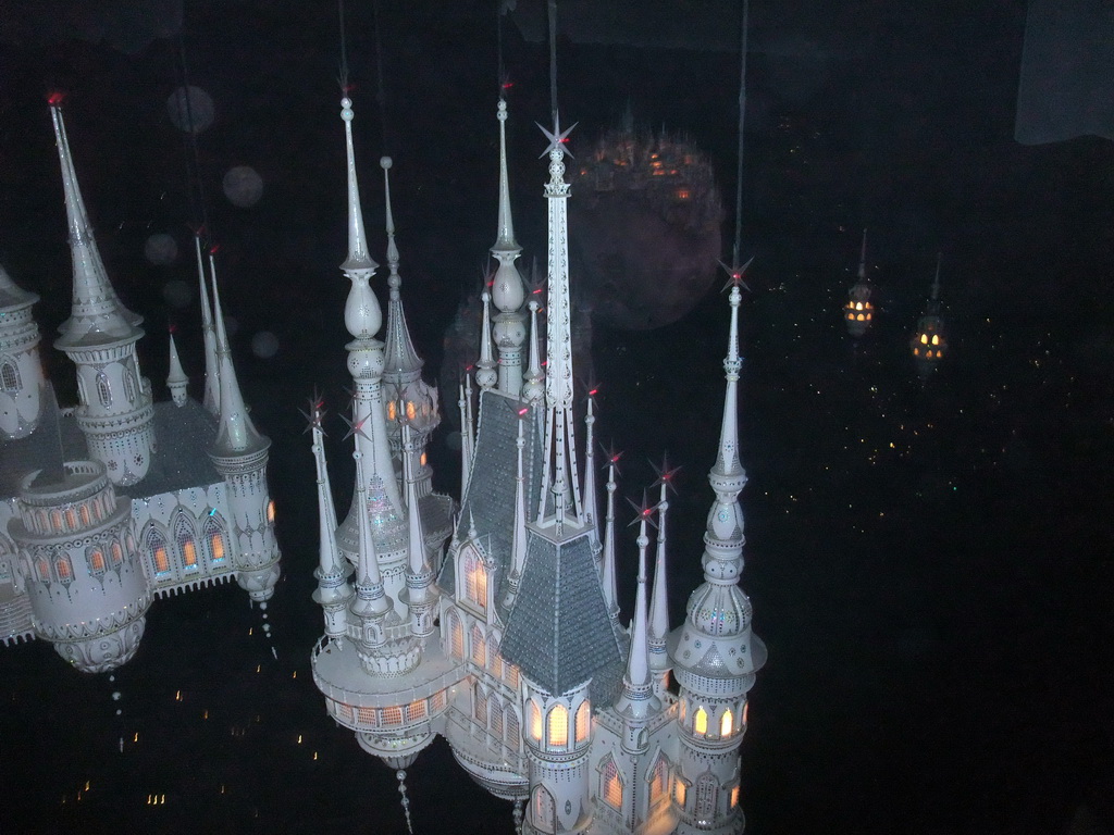 The Heavenly Strongholds in the Droomvlucht attraction at the Marerijk kingdom