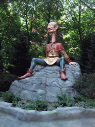 Langnek at the Six Servants attraction at the Fairytale Forest at the Marerijk kingdom
