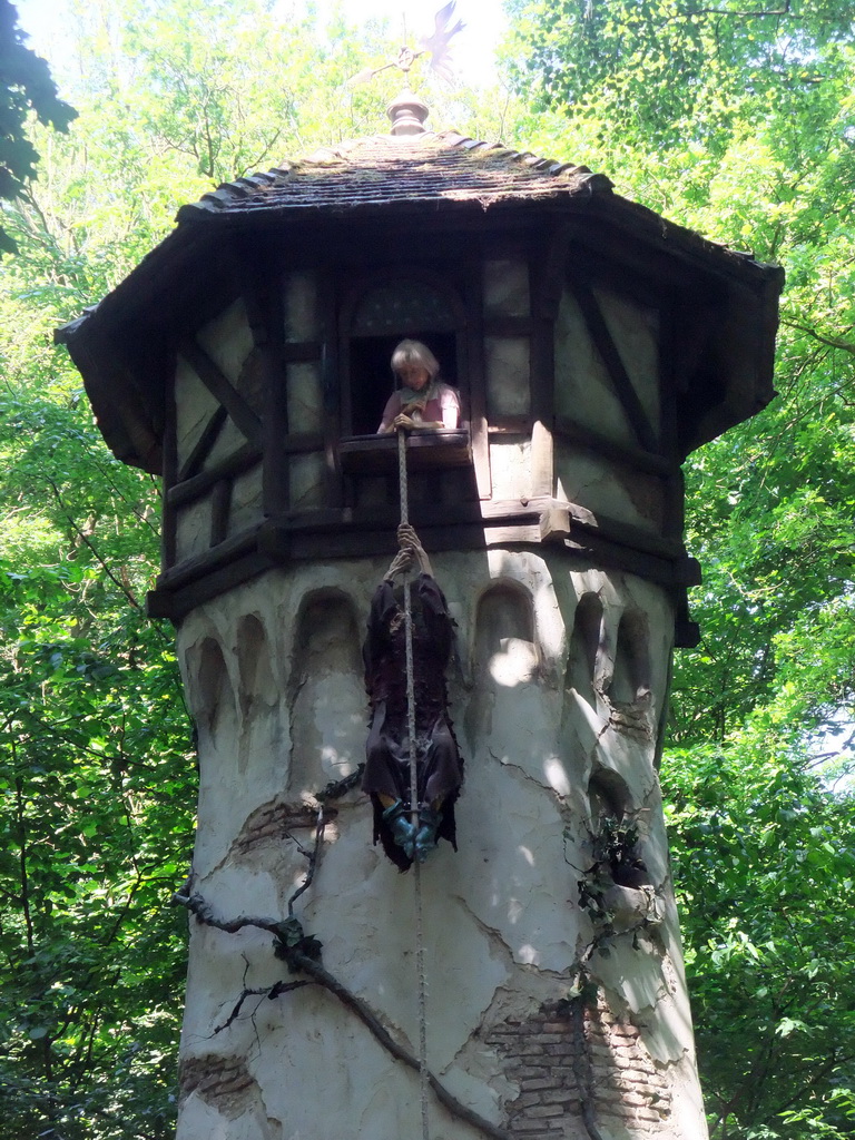 The Rapunzel attraction at the Fairytale Forest at the Marerijk kingdom