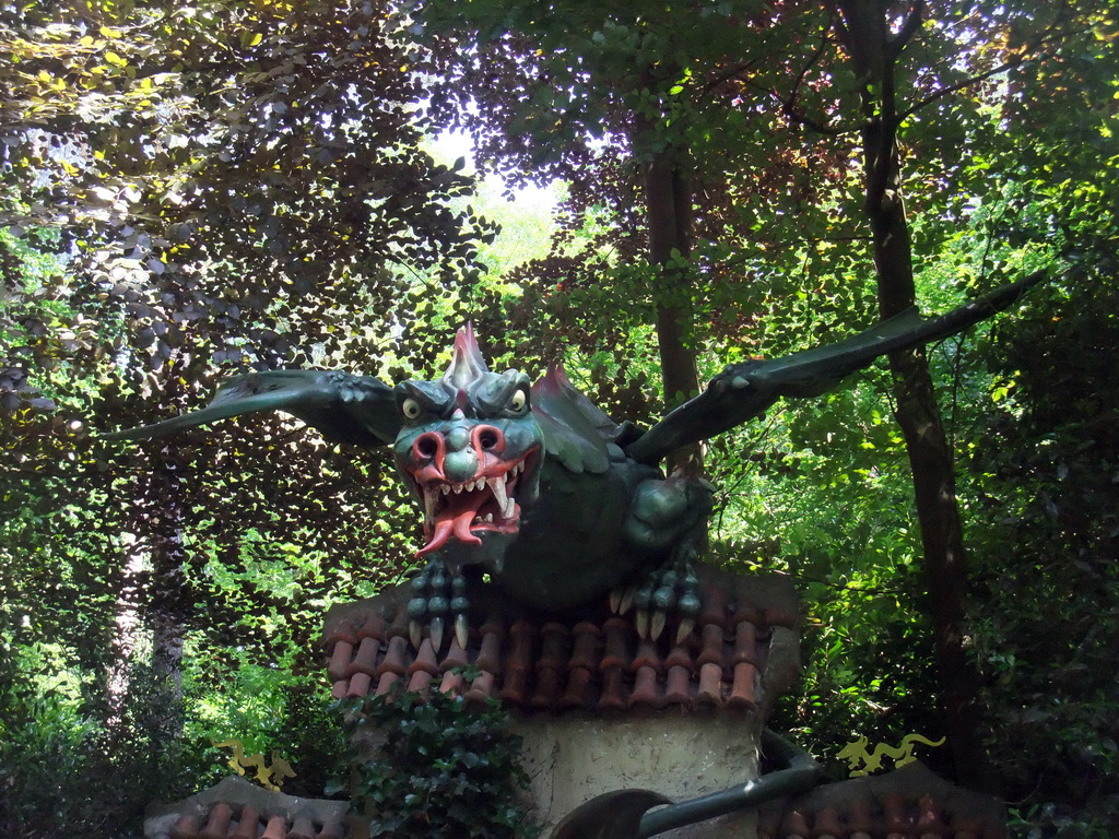 The Dragon attraction at the Fairytale Forest at the Marerijk kingdom