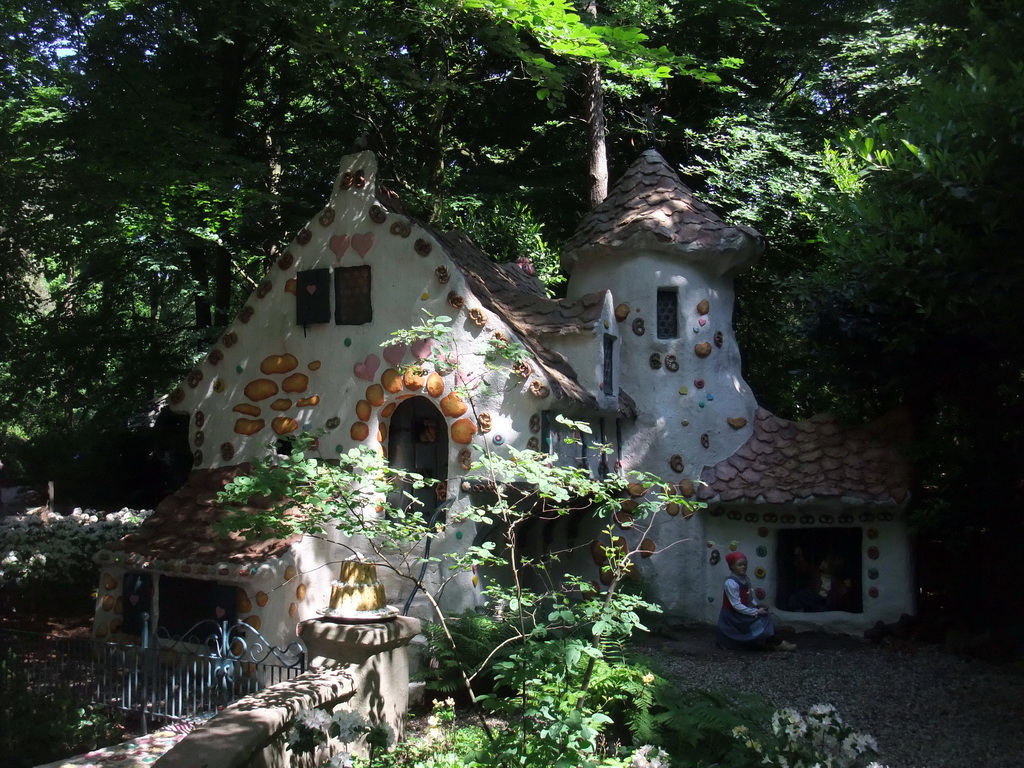 The Hansel and Gretel attraction at the Fairytale Forest at the Marerijk kingdom