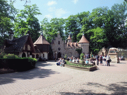 The Herautenplein square at the Fairytale Forest at the Marerijk kingdom