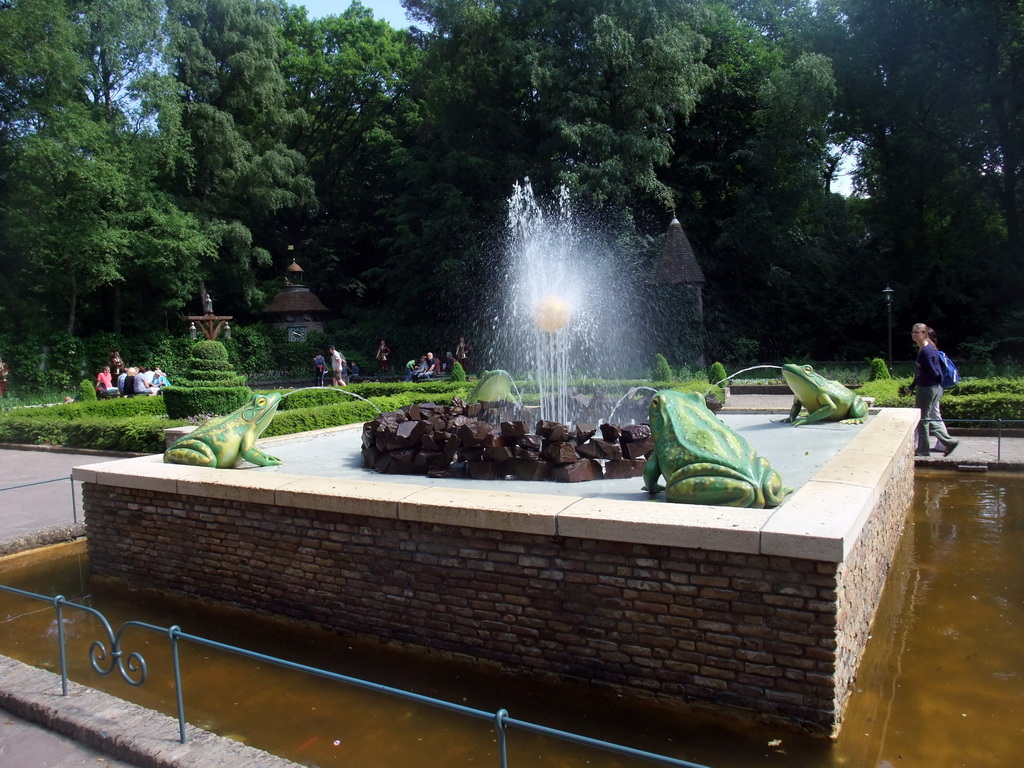 The Frog Prince attraction at the Fairytale Forest at the Marerijk kingdom