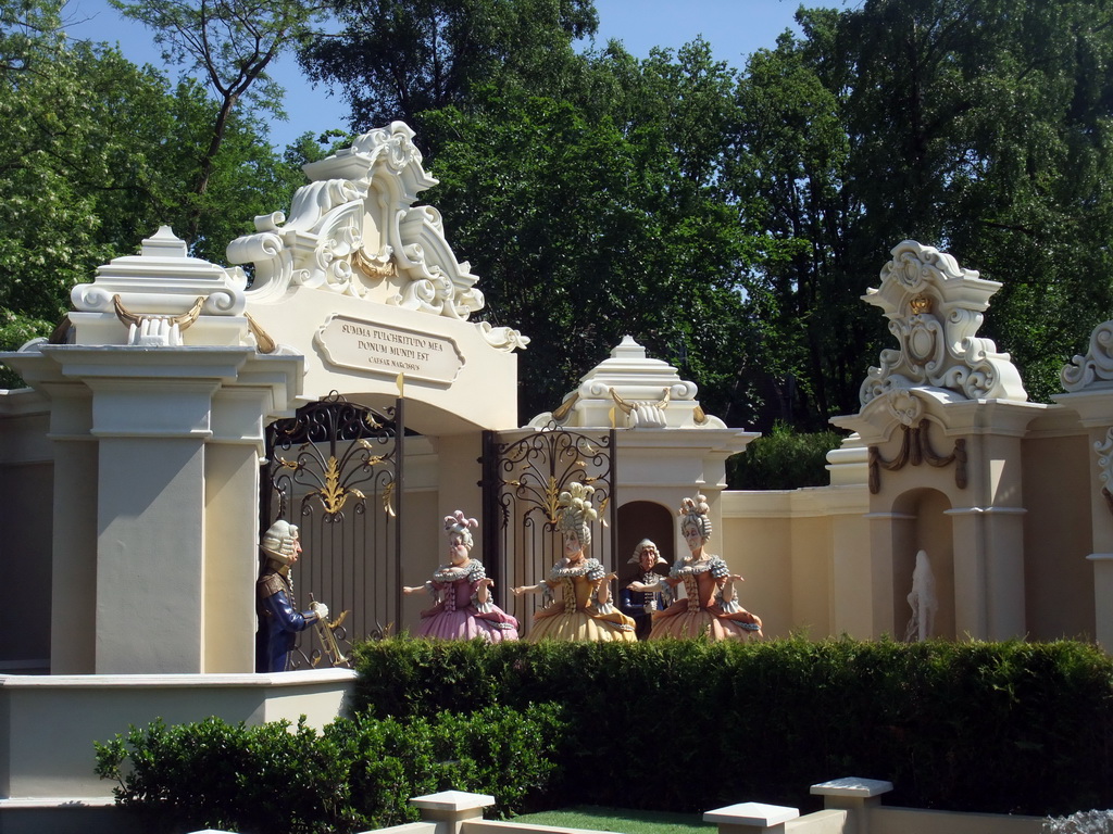 The Emperor`s New Clothes attraction at the Fairytale Forest at the Marerijk kingdom