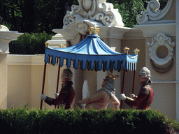 The Emperor`s New Clothes attraction at the Fairytale Forest at the Marerijk kingdom