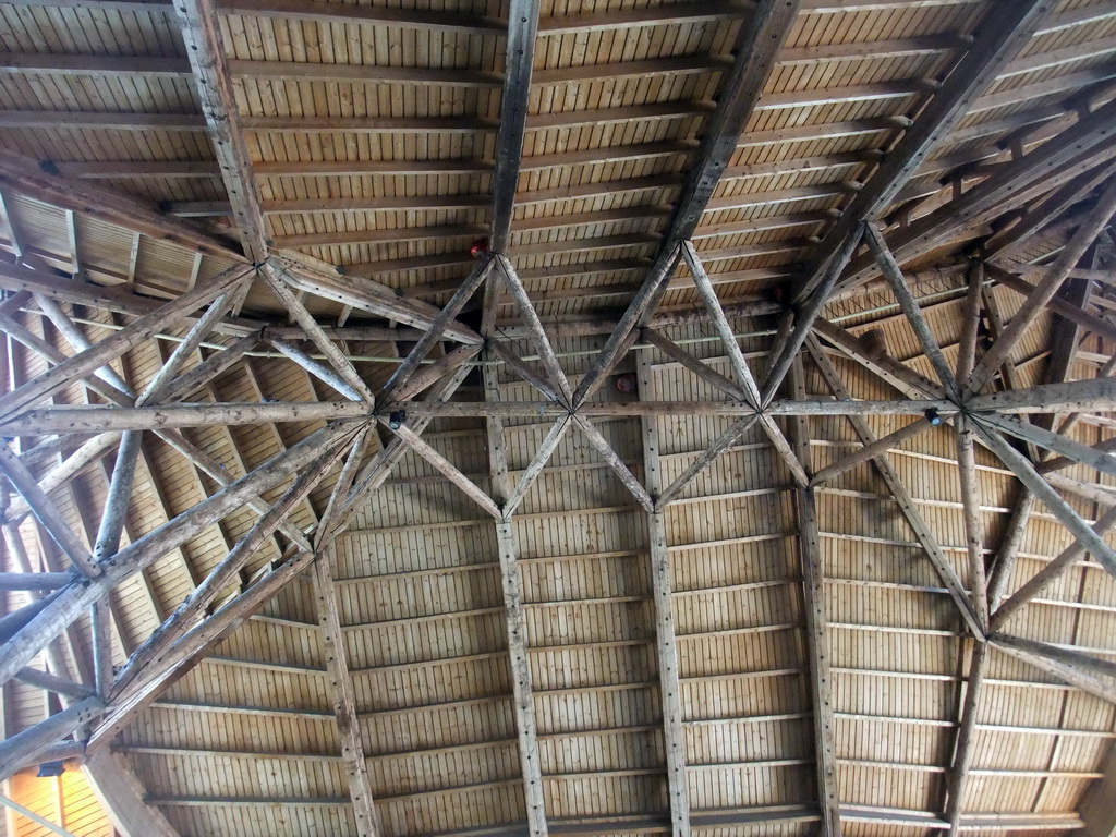 The ceiling of the House of the Five Senses, the entrance to the Efteling theme park