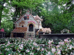 Front of the Hansel and Gretel attraction at the Fairytale Forest at the Marerijk kingdom