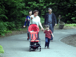 Miaomiao, Max and Miaomiao`s parents at the Fairytale Forest at the Marerijk kingdom