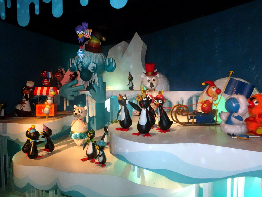 Arctic scene at the Carnaval Festival attraction at the Reizenrijk kingdom