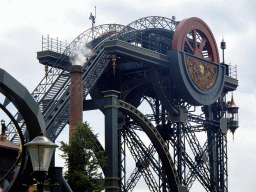 The Baron 1898 attraction at the Ruigrijk kingdom, viewed from our Gondoletta at the Gondoletta attraction at the Reizenrijk kingdom