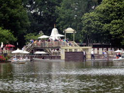 Entry platform to the Gondoletta attraction at the Reizenrijk kingdom, viewed from our Gondoletta